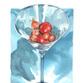 Sketches - Tomatoes in a Glass